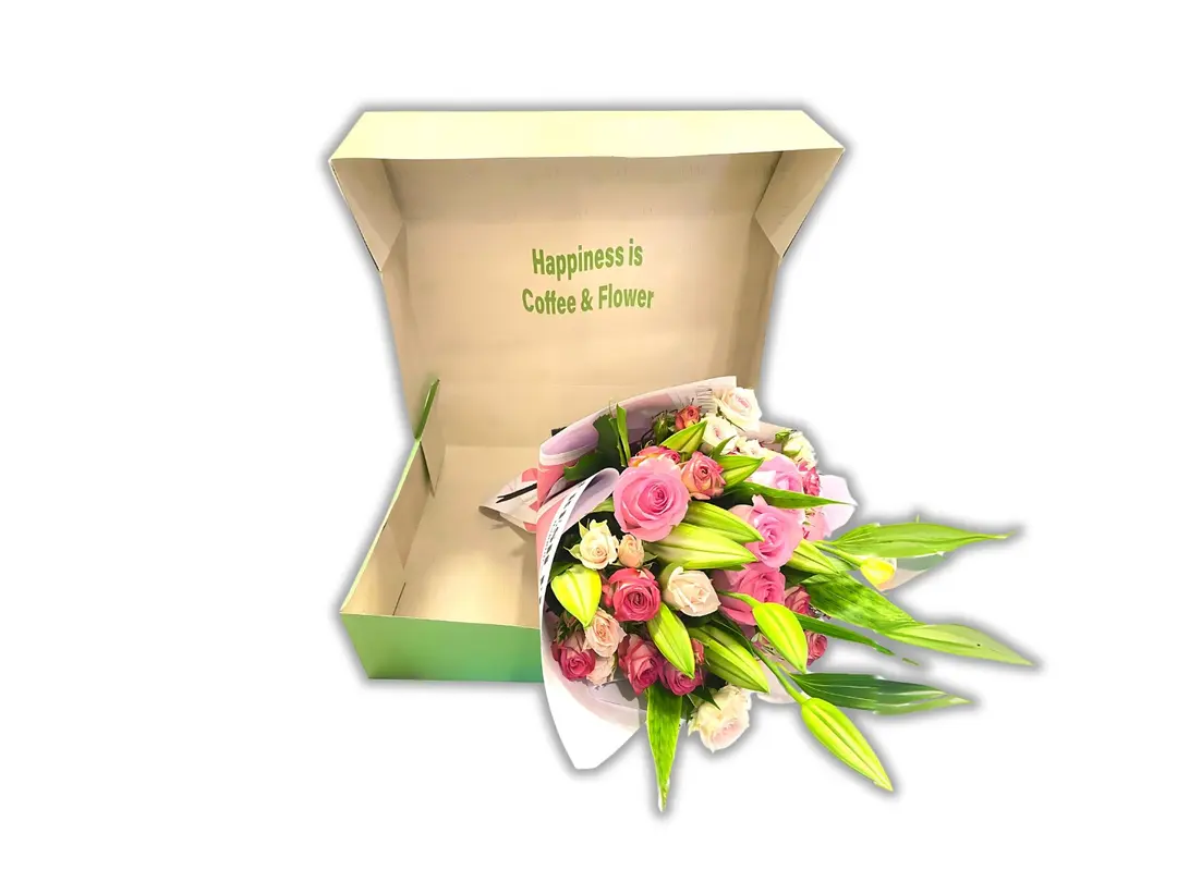 Bouquet in a box